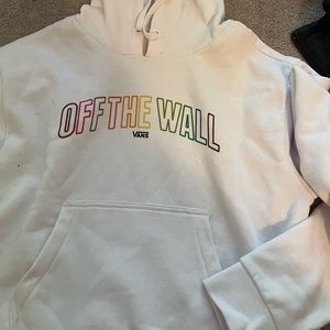 Off the wall vans hoodie small